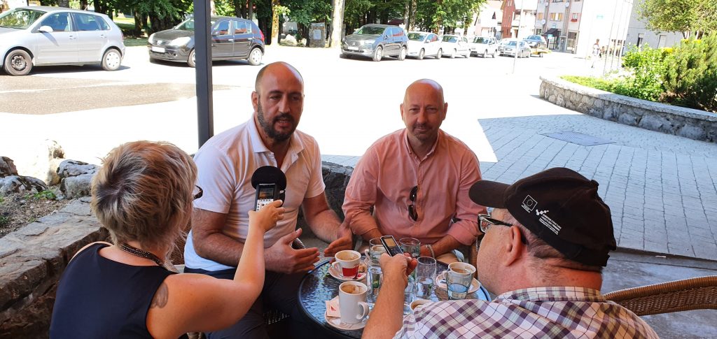 Dalibor Fak i David Bregovacpredjednik Hrvatskih laburista